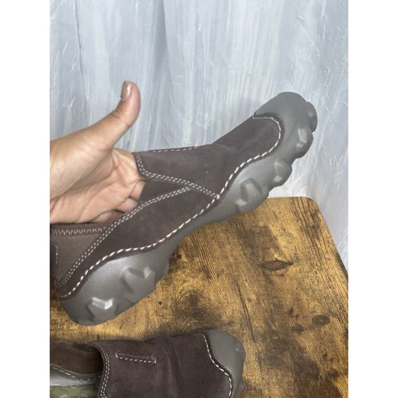 Clarks Brown Shoes Men Size US 7.5 EU 40 Mokolite Easy Slip On Trail Loafer - Picture 5 of 10